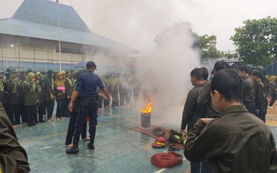 Hizbul Wathan Berkolaborasi dengan Damkar Wonosobo: Menyalakan Semangat Bela Negara dan Kesiapsiagaan