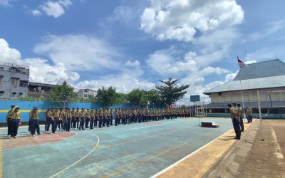 Serah Terima Penugasan Dewan Kerja (DK) Hizbul Wathan SMP Muhammadiyah 1 Wonosobo